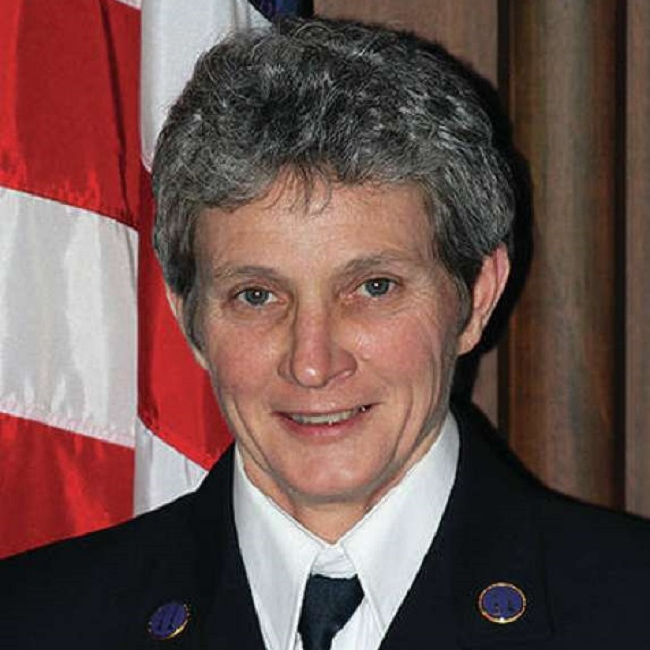 Jacksonville fire Capt. Beth Kershaw.