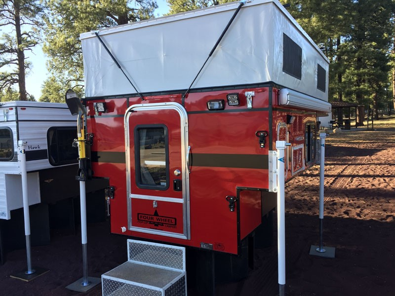 Four Wheel Campers Red Camper Photo #2