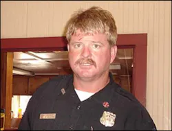 Charleston firefighter Bill Kilcoyne. Charleston firefighter Bill Kilcoyne.