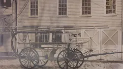 A photo taken in the early days of the Huntington Fire Department, which will mark its 175th anniversary during a celebration on Saturday, July 28, 2018. A photo taken in the early days of the Huntington Fire Department, which will mark its 175th anniversary during a celebration on Saturday, July 28, 2018.