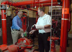 Using certified, paid members for fire inspections helps ensure consistency in inspections and continuity in a comprehensive fire prevention program. Using certified, paid members for fire inspections helps ensure consistency in inspections and continuity in a comprehensive fire prevention program.