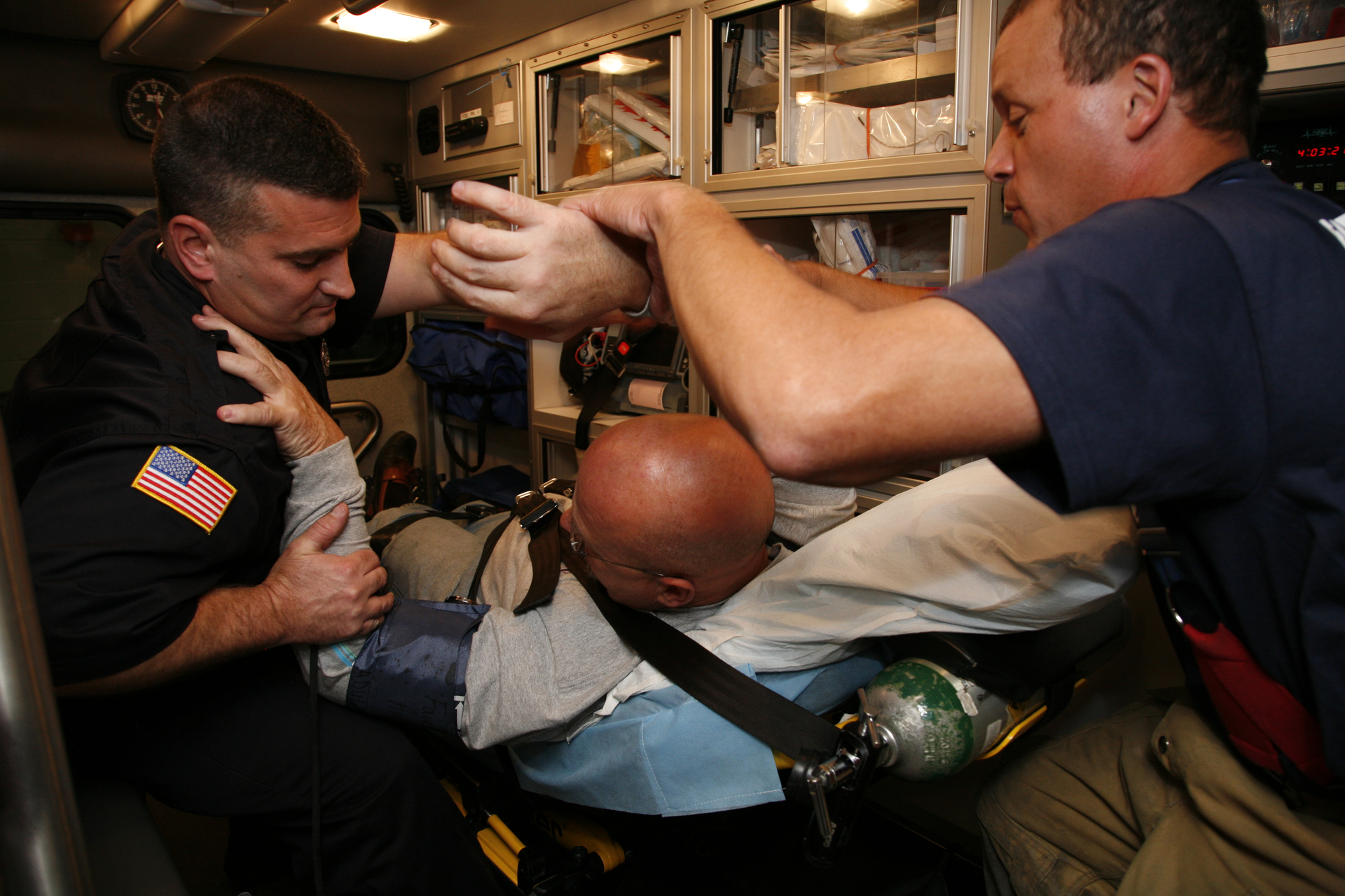 Firefighters need to learn to use defensive tactics to see indicators of potential violence.