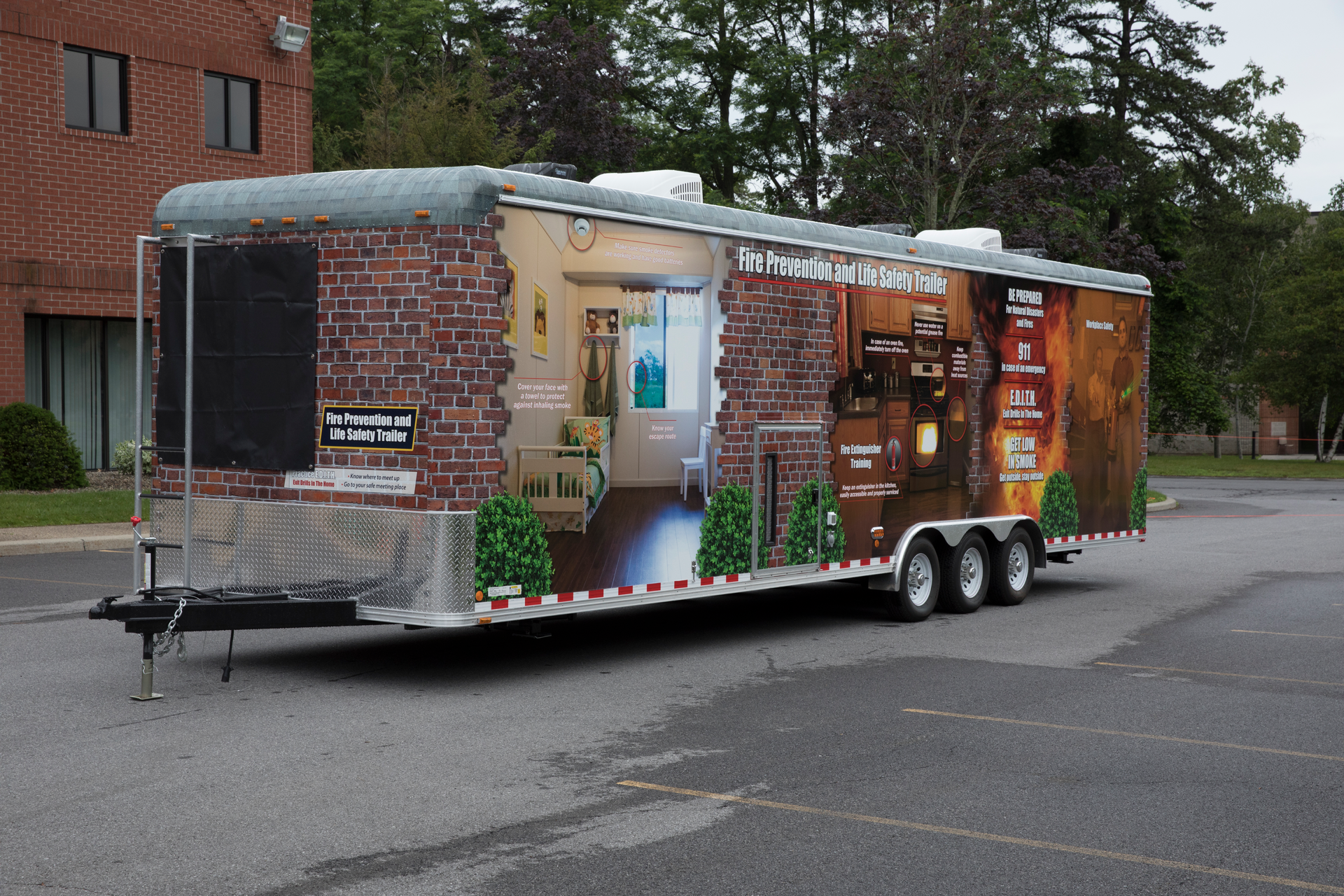 Lion Fire Safety Trailer