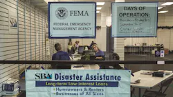 A FEMA Disaster Recovery Center in Albany, GA, following Hurricane Michael. A FEMA Disaster Recovery Center in Albany, GA, following Hurricane Michael.