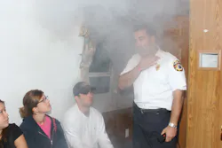 Education involves not just teaching the process of combustion, but rather instructing it in a manner where the student can smell the smoke. Because they can see and feel such an event happening to them, the chances increase that they will make changes to behaviors. Education involves not just teaching the process of combustion, but rather instructing it in a manner where the student can smell the smoke. Because they can see and feel such an event happening to them, the chances increase that they will make changes to behaviors.