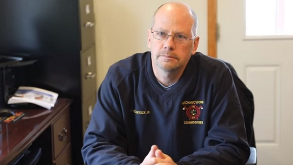 Jay McClintock Jr., Mechanicstown Fire Department Chairman of the Board of Commissioners.