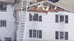 Investigators are still examining the scene of last week's four-alarm Berwick apartment fire. Investigators are still examining the scene of last week's four-alarm Berwick apartment fire.