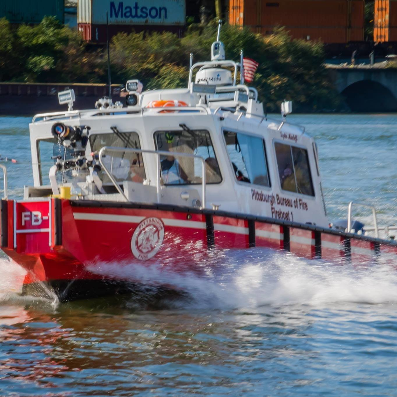 Pittsburgh Fire Bureau Boat Pa 5cc1af7eb9767