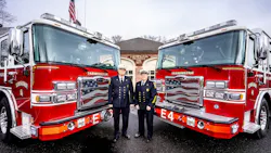 Chief Don Antigiovanni and Stephen Jones both joined the Farmington, CT, Fire Department right from high school in 1969. Chief Don Antigiovanni and Stephen Jones both joined the Farmington, CT, Fire Department right from high school in 1969.