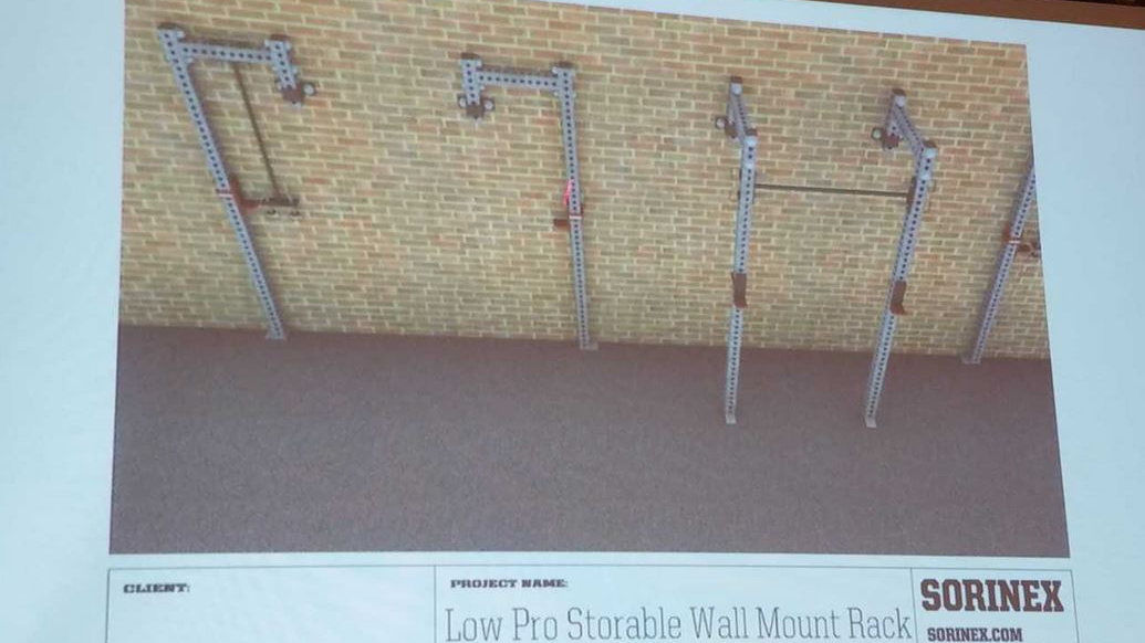 Fitness racks can remain highly functional even when designed to conserve space in your fire station.