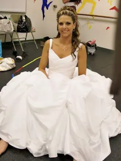 Jessica and Tyler Greenwood wed before he joined the Baraboo Fire Department prior to Tyler's full-time career as a paramedic. Jessica and Tyler Greenwood wed before he joined the Baraboo Fire Department prior to Tyler's full-time career as a paramedic.