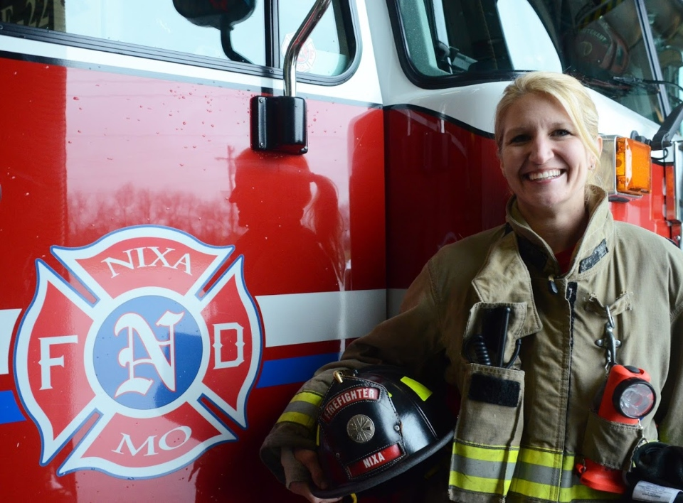 Nixa, MO, Firefighter Dana Osborne
