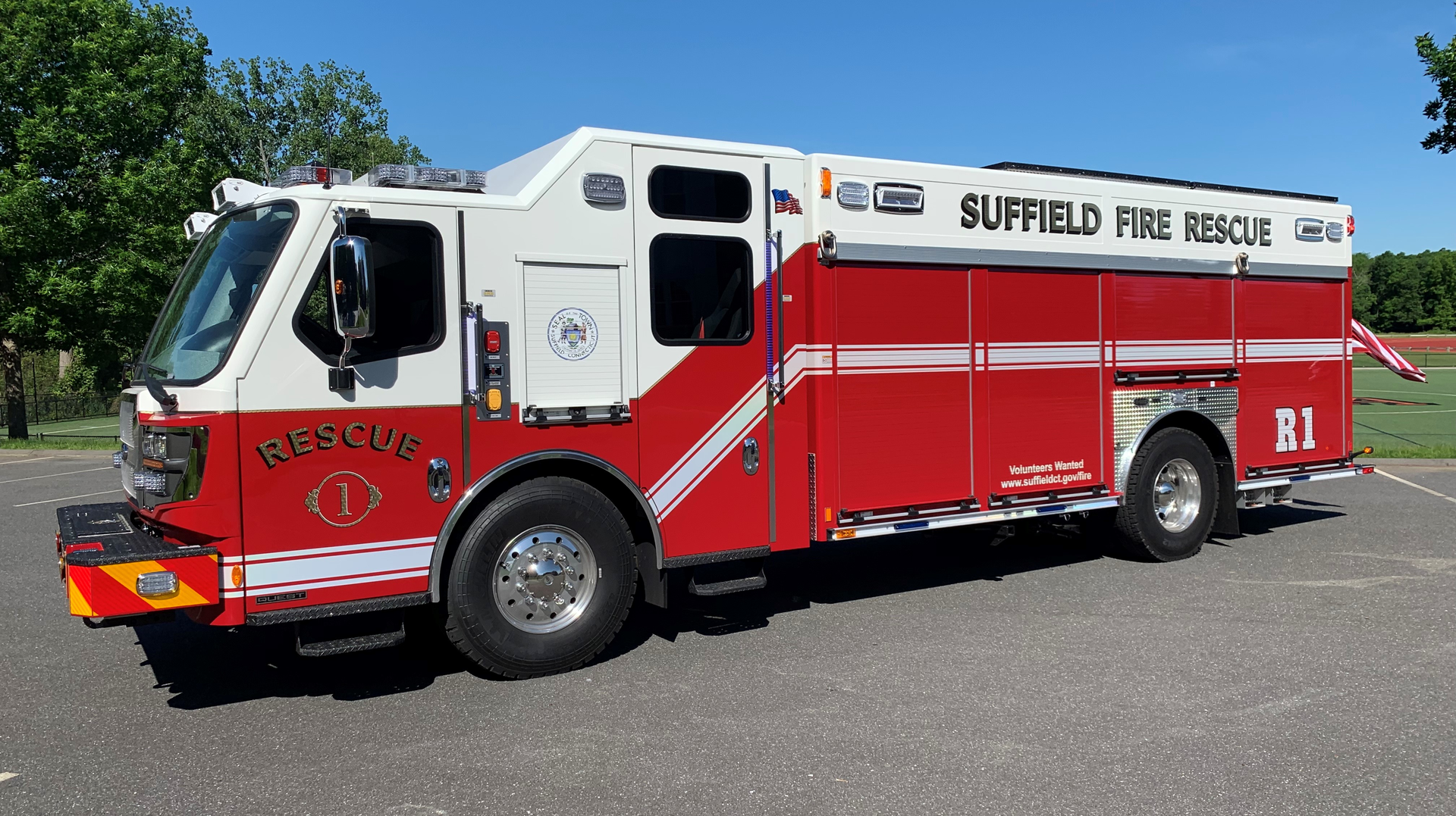 Suffield Fire Rescue E One