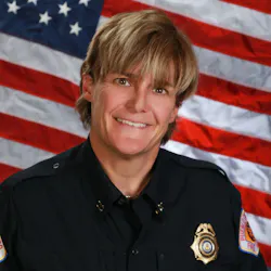 New Pueblo, CO, Fire Chief Barbara Huber. New Pueblo, CO, Fire Chief Barbara Huber.
