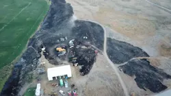 An Okanogan County, WA, assistant fire chief suffered severe burns over 50% to 60% of his body while battling a brush fire Sunday. An Okanogan County, WA, assistant fire chief suffered severe burns over 50% to 60% of his body while battling a brush fire Sunday.