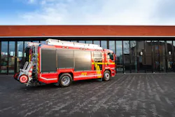 This Rosenbauer AT is in service in Krefeld, Germany. This Rosenbauer AT is in service in Krefeld, Germany.