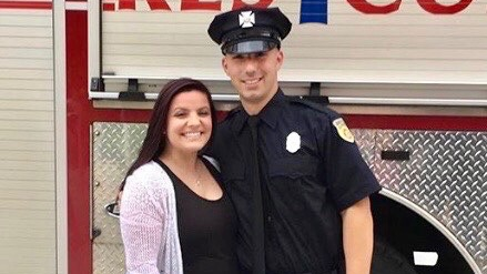 Worcester, MA, firefighter Chris Pace.