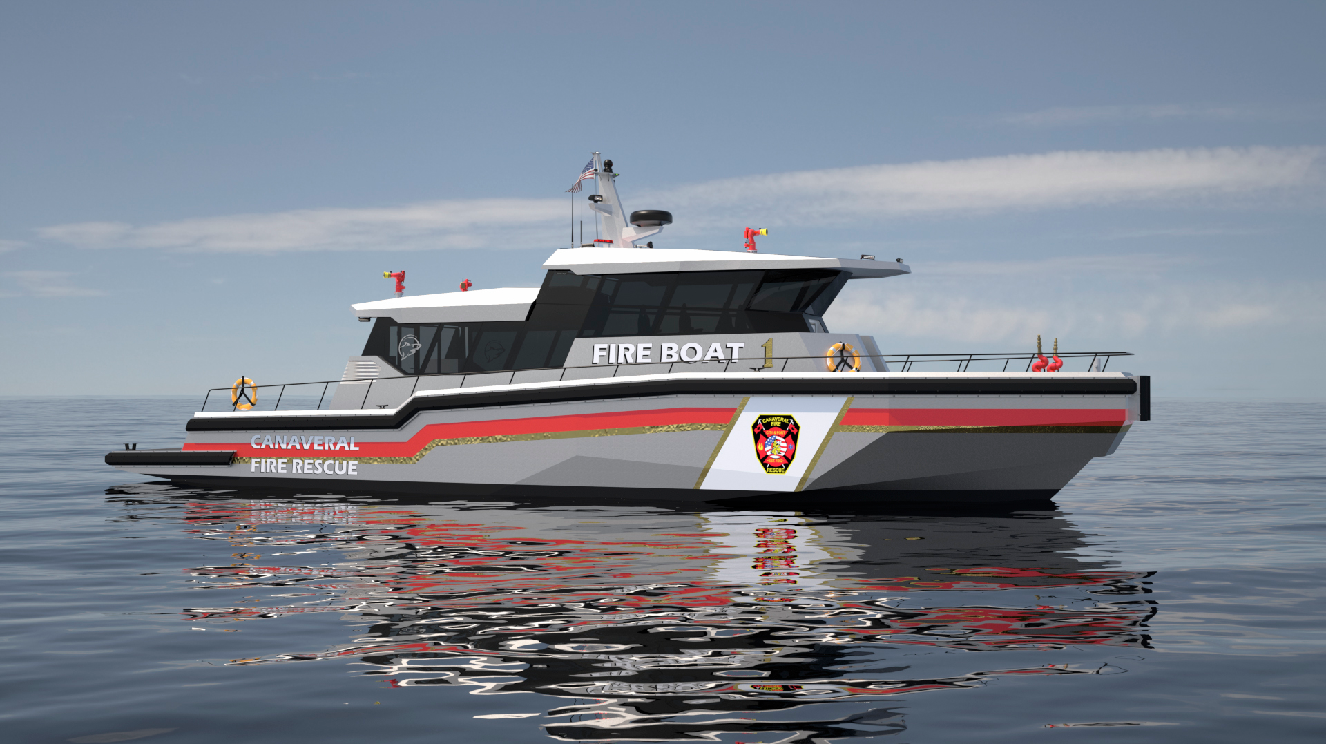 Metal Shark 70 Defiant Canaveral Fire