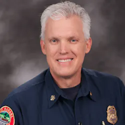 San Rafael Fire Chief Christopher Gray. San Rafael Fire Chief Christopher Gray.