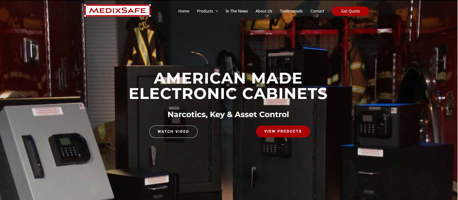 Medix Safe Website Homepage Image