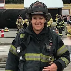 Sacramento, CA, firefighter Tamara Thacher. Sacramento, CA, firefighter Tamara Thacher.
