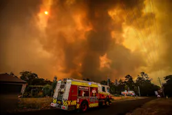 Firefighters battles a bushfire near Bargo, Sydney, Australia on Dec. 21. Firefighters battles a bushfire near Bargo, Sydney, Australia on Dec. 21.