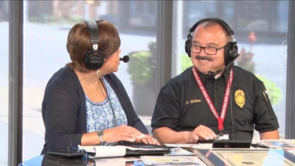East Chicago Fire Chief Anthony Serna (left) said the shift change is designed to save the city money, but other fire unions disagree.