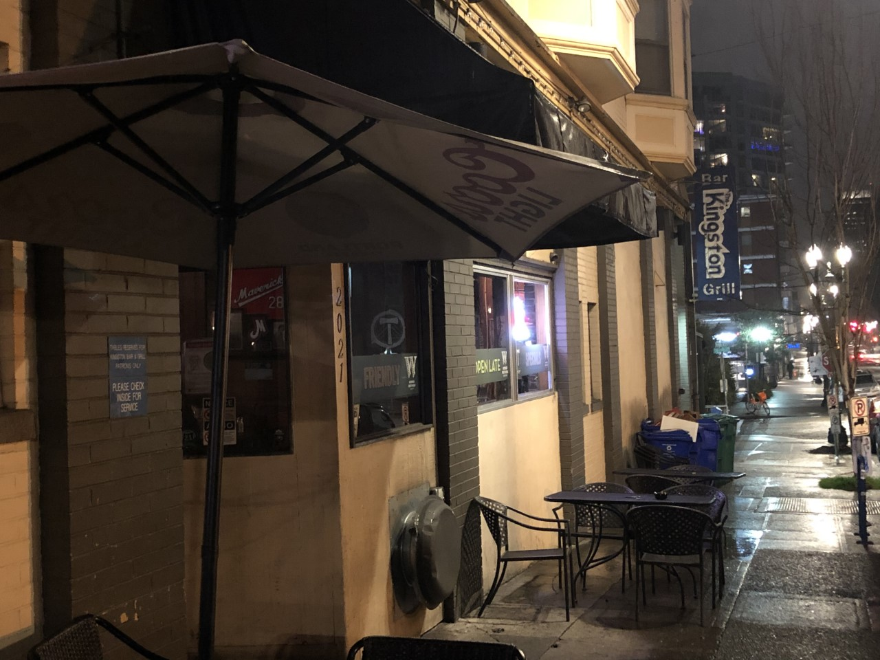 The off-duty firefighter was taken to Legacy Emanuel Hospital with injuries that do not appear to be life-threatening.