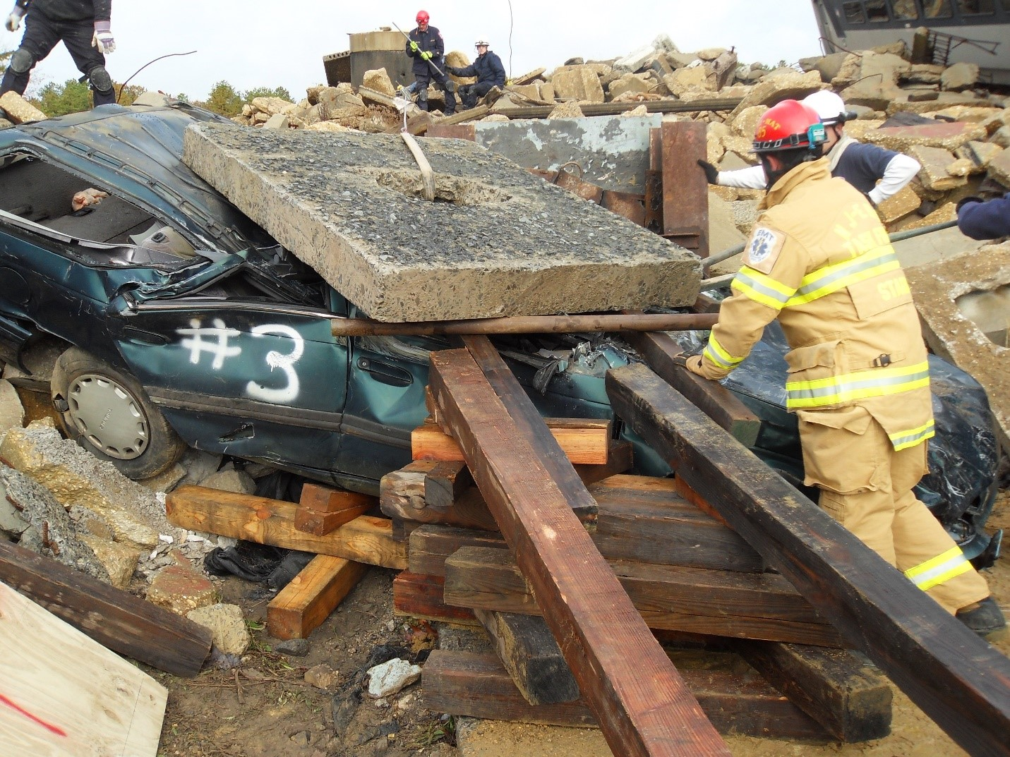 The ability of a rescue company to move an object involves physics, control, mechanical advantage and problem-solving. For example, utilizing rollers under heavy objects limits the friction between surfaces, assists in moving the object and helps in the control of the direction of movement. Use of an incline plane, or ramp, for the object to travel down allows for more controlled movement of the object.