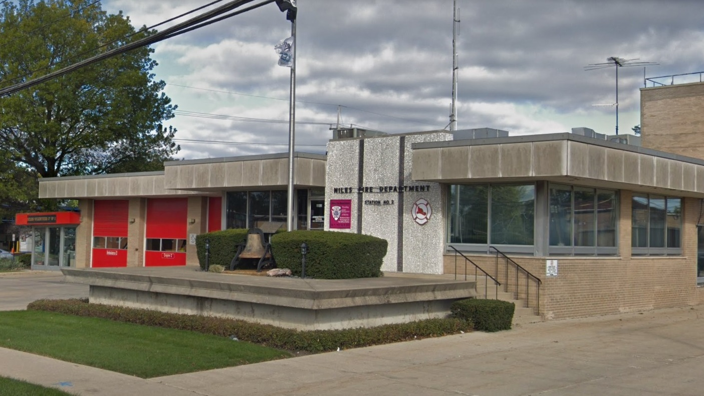 Niles, IL, Fire Department's Dempster Street firehouse.