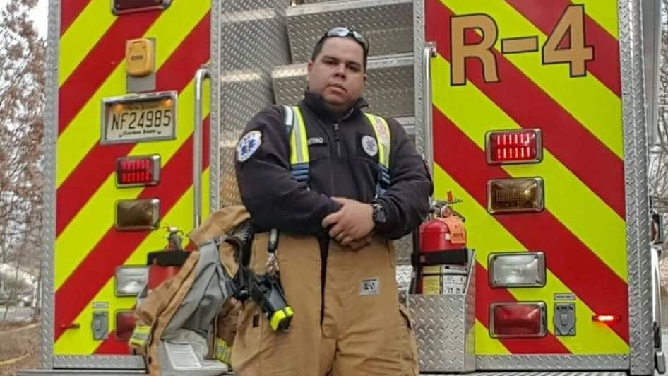 Passaic, NJ, firefighter Israel Tolentino, 33.