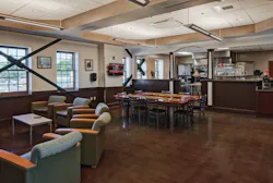 The Norwalk, CT, Fire Department has an exhaust hood with an Ansul suppression system above the stove. The Norwalk, CT, Fire Department has an exhaust hood with an Ansul suppression system above the stove.