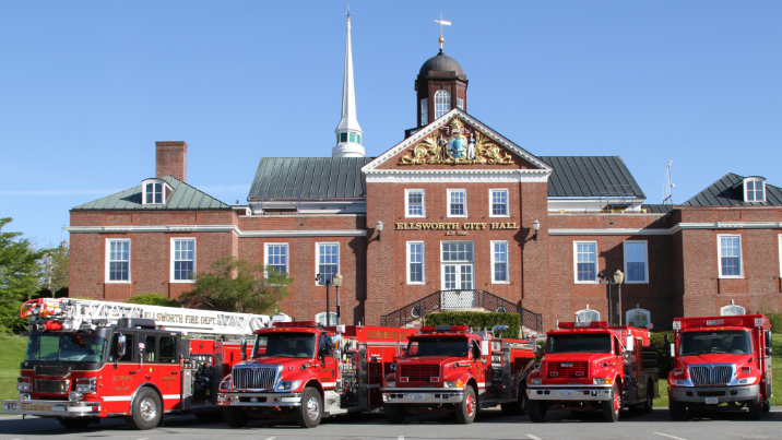 Ellsworth Fire Dept Apparatus Me 5ea34a9255aeb