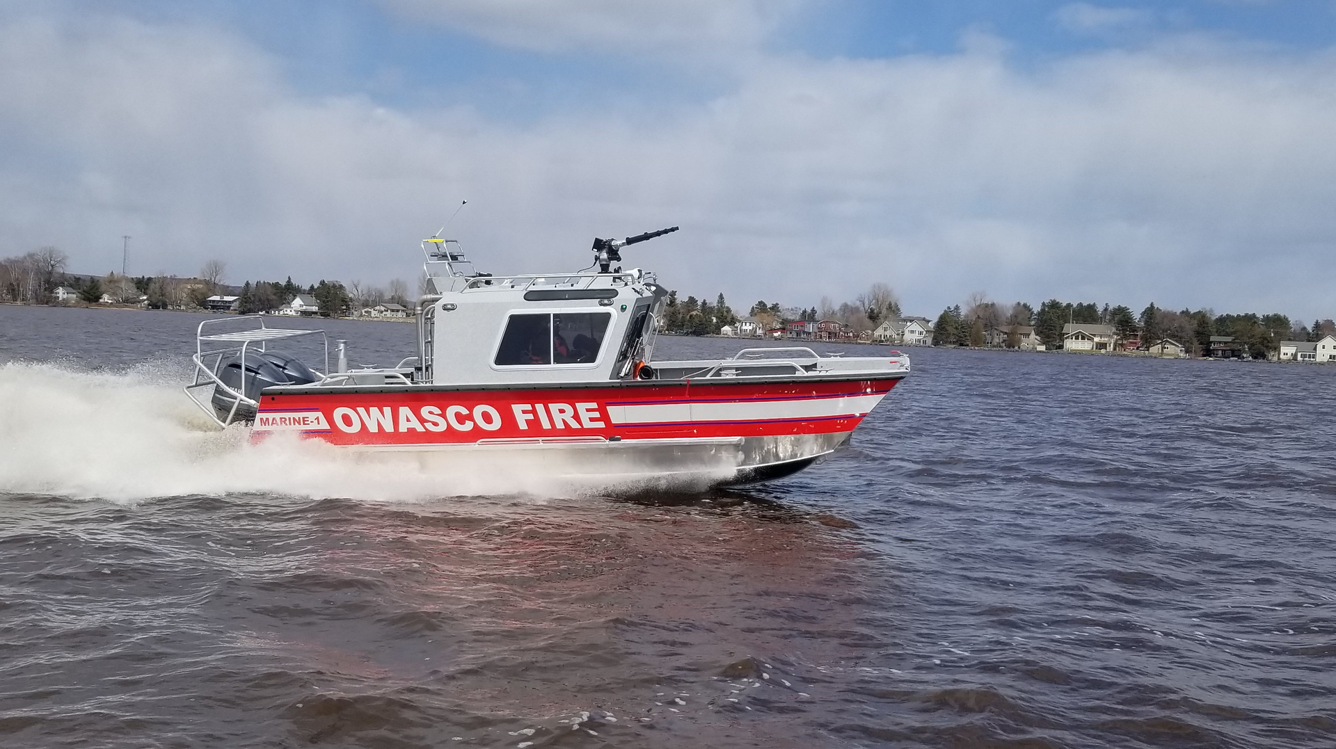 Lake Assault Boats has delivered this 26-foot fire and rescue craft to the Owasco Fire Department in Auburn, NY to serve on Owasco Lake, one of upstate NY&rsquo;s Finger Lakes.