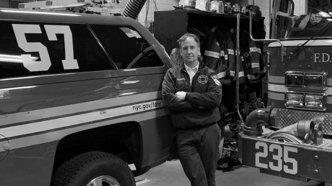 FDNY Battalion Chief Simon Ressner.