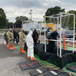 A CBRN suit should be quick to don, improve visibility for the wearer, allow for dexterity and comfort and be durable. A CBRN suit should be quick to don, improve visibility for the wearer, allow for dexterity and comfort and be durable.