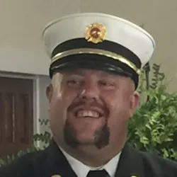 Tryon, NC, Fire Chief James 'Tank' Waters. Tryon, NC, Fire Chief James 'Tank' Waters.