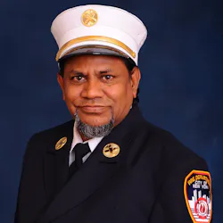 FDNY Deputy Chief Inspector Syed Rahman. FDNY Deputy Chief Inspector Syed Rahman.