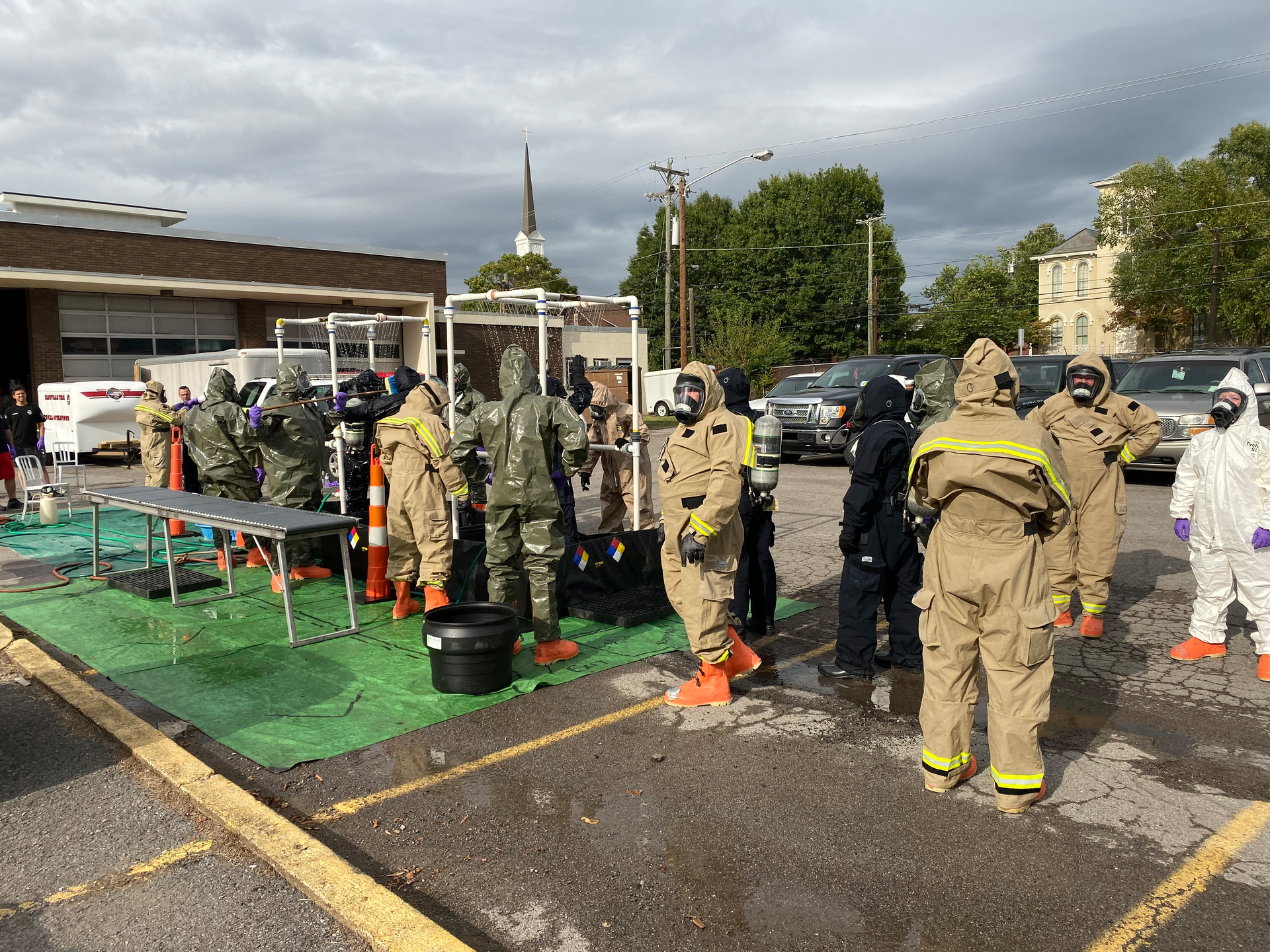 Although the Nashville Fire Department still uses paper-style suits, it has migrated more to the MT94s for ease, speed, comfort and safety.