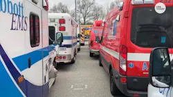 Emergency crews in New York City have seen their call volume skyrocket while other regions have seen a decrease in the number of 9-1-1 calls. Emergency crews in New York City have seen their call volume skyrocket while other regions have seen a decrease in the number of 9-1-1 calls.