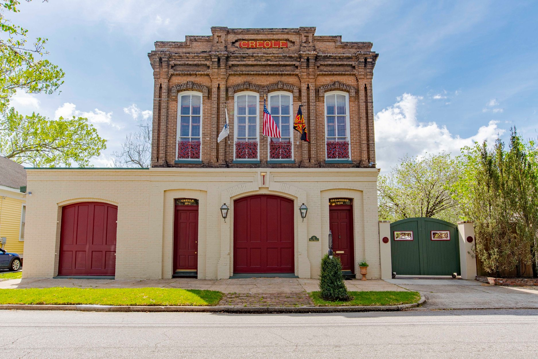 The former Creole Fire Station No. 1 on North Dearborn Street in Mobile is for sale.