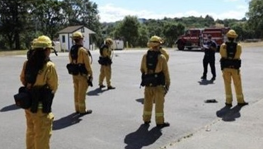 This year's training program for 81 rehired seasonal firefighters in CAL FIRE's Sonoma-Lake-Napa unit includes precautions against spreading COVID-19.