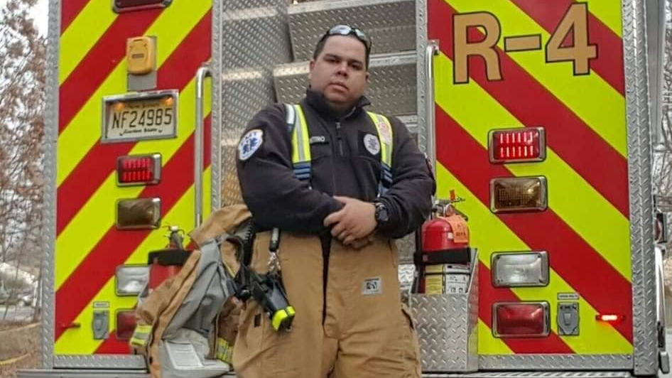 Passaic, NJ, firefighter Israel &ldquo;Izzy&rdquo; Tolentino Jr.