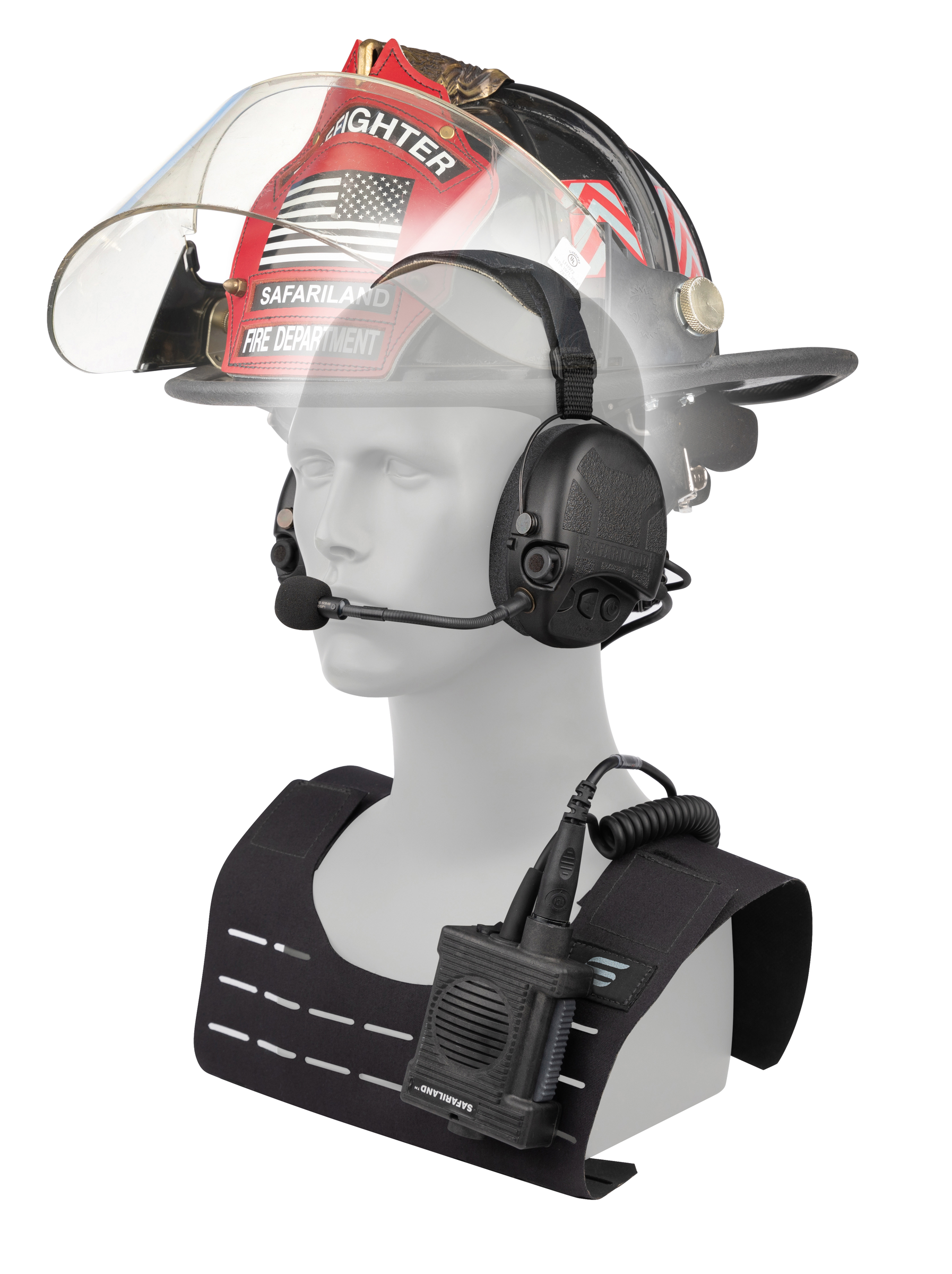 The Liberator IV REDLINE Single Communications Headset is a multi-mode, dual-fuel, single communications headset.