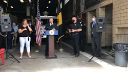 The Pittsburgh Bureau of Fire unveiled a new alert system across all of its stations Wednesday. The Pittsburgh Bureau of Fire unveiled a new alert system across all of its stations Wednesday.