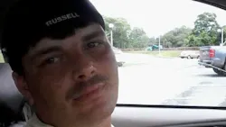 Iaeger, WV, firefighter Russ Roberson. Iaeger, WV, firefighter Russ Roberson.