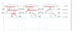 The path of travel of smoke within the stairwell of an apartment building that included garden units varied based on the level of the apartment of origin (left: garden; center: first floor; right: second floor). The path of travel of smoke within the stairwell of an apartment building that included garden units varied based on the level of the apartment of origin (left: garden; center: first floor; right: second floor).