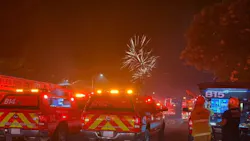 Los Angeles and Los Angeles County firefighters responded to more than 3,000 calls during the Fourth of July. Los Angeles and Los Angeles County firefighters responded to more than 3,000 calls during the Fourth of July.
