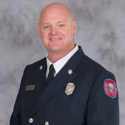 Omaha firefighter Drew Gerken. Omaha firefighter Drew Gerken.