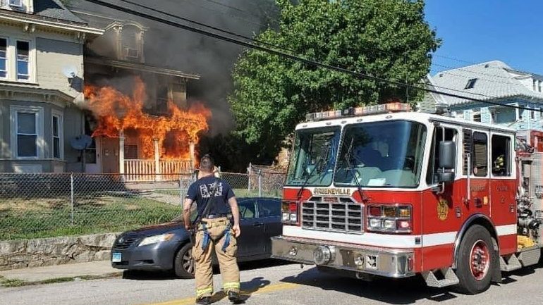 Norwich 3 Alarm Fire Ct 5f294fa23f0ee